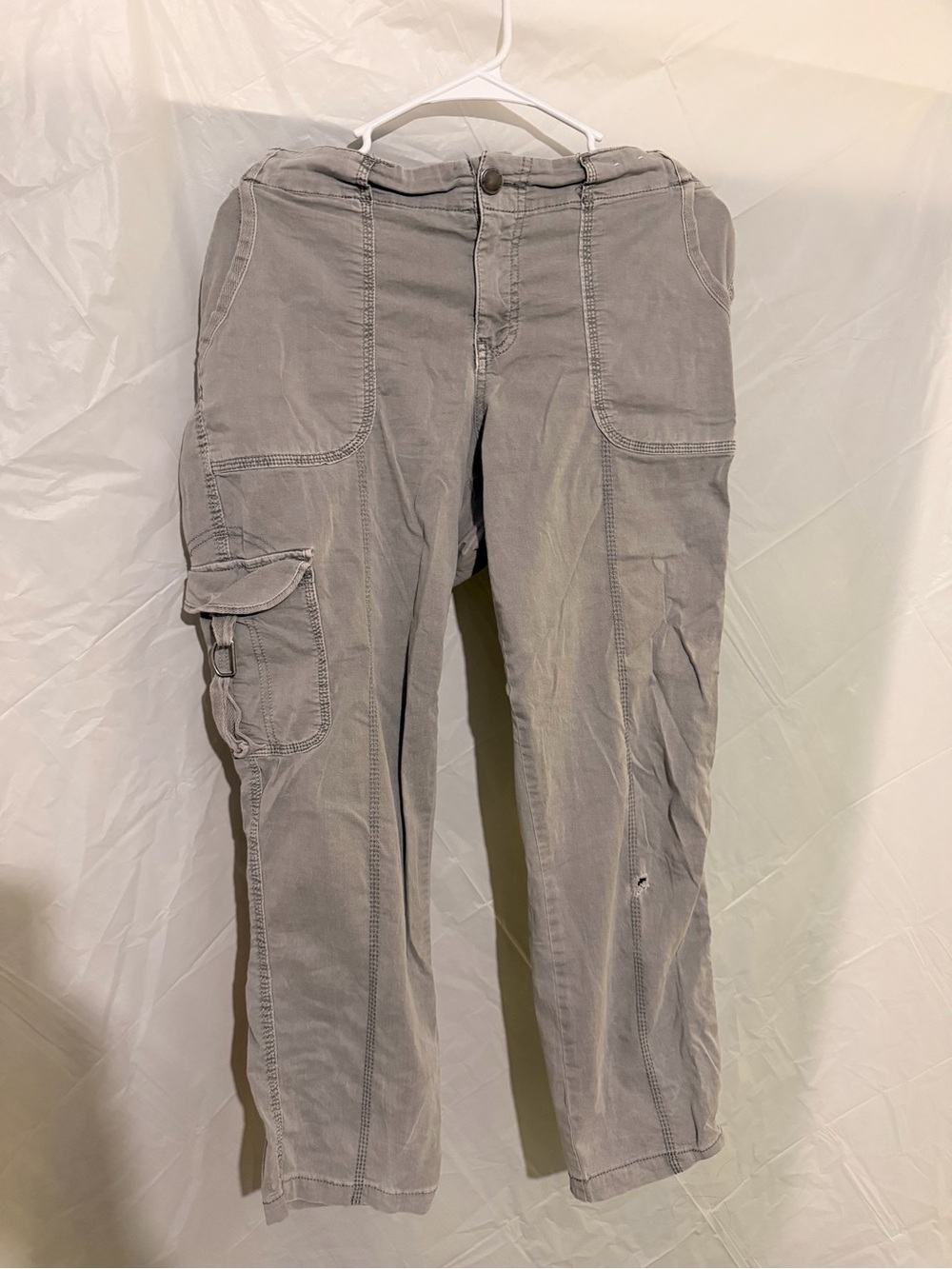 Sonoma Light Gray Men's Cargo Pants - Utility Pockets